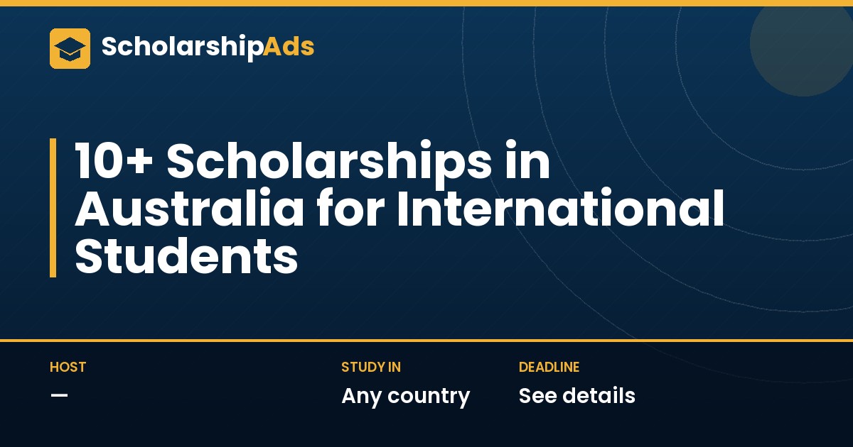 Top Scholarships in Australia for International Students
