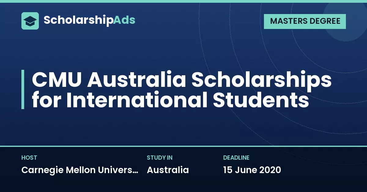 CMU Australia Scholarships for International Students