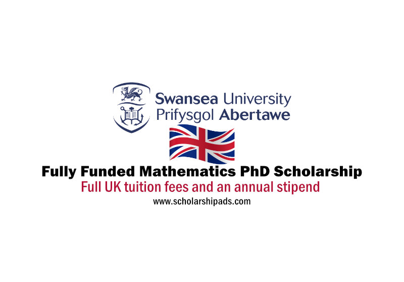 Study In UK: Fully Funded Mathematics PhD Scholarship For International