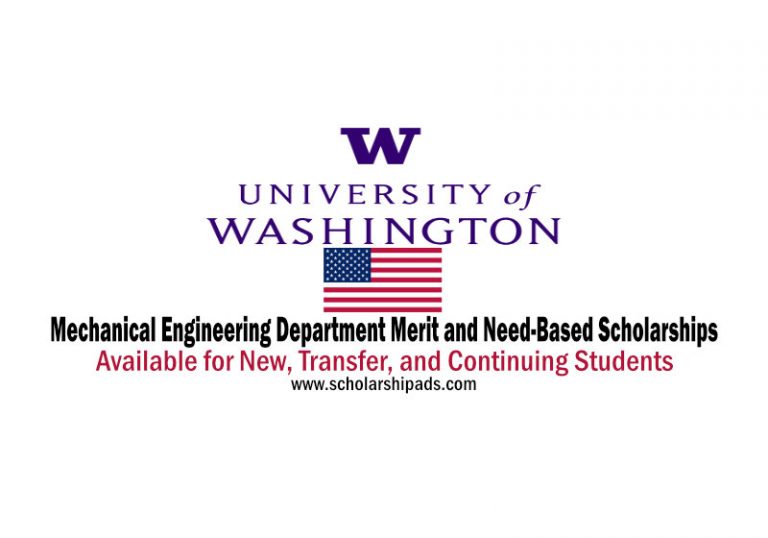 university of washington merit scholarships