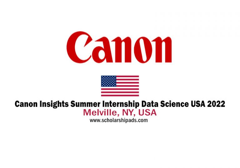 Canon Insights Summer Internship Data Science USA 2022