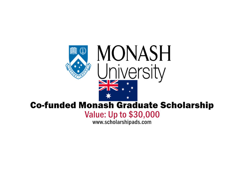Cofunded Monash Graduate Scholarships At Monash University Australia